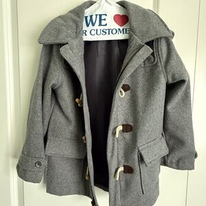 Kids Toggle Dress Coat by Janie and Jack (Size 5/6)